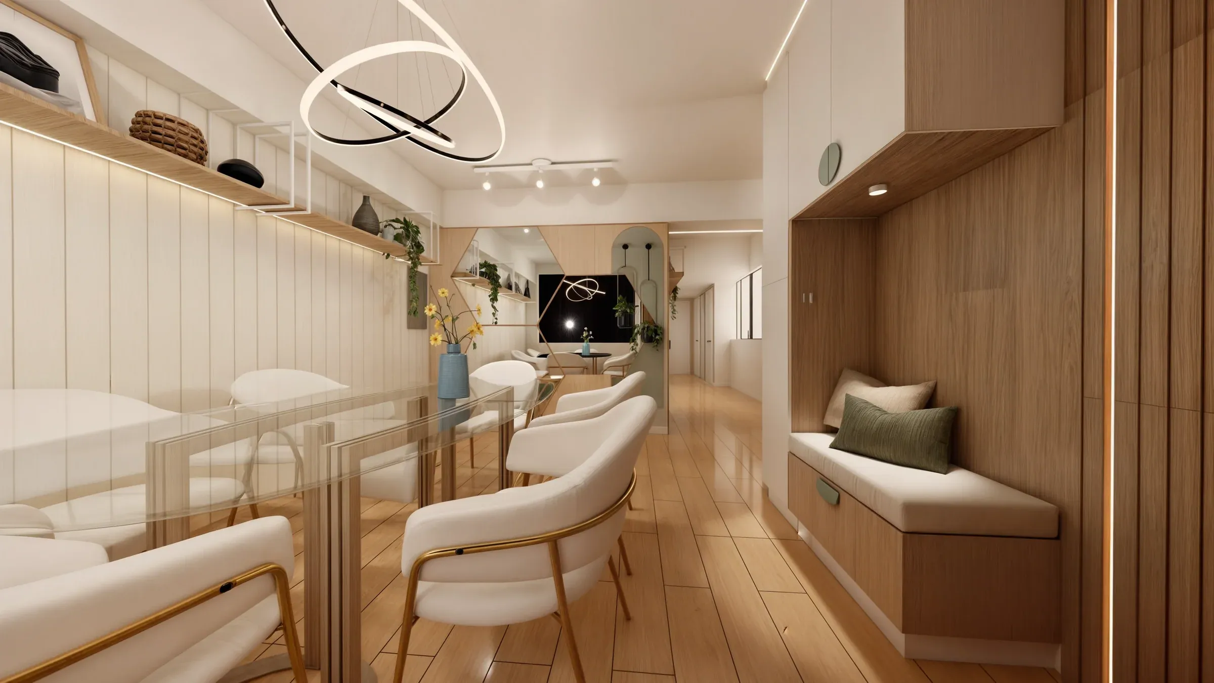 Multifamiliar Los Olivos · Vista 72. Departamentos por nivel · Visualización 3D