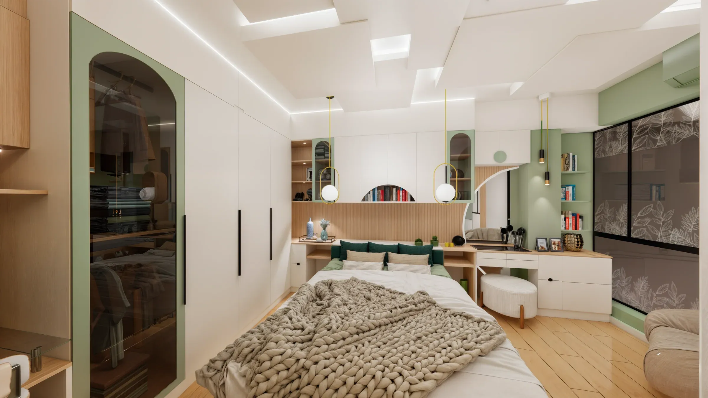 Multifamiliar Los Olivos · Vista 66. Departamentos por nivel · Visualización 3D