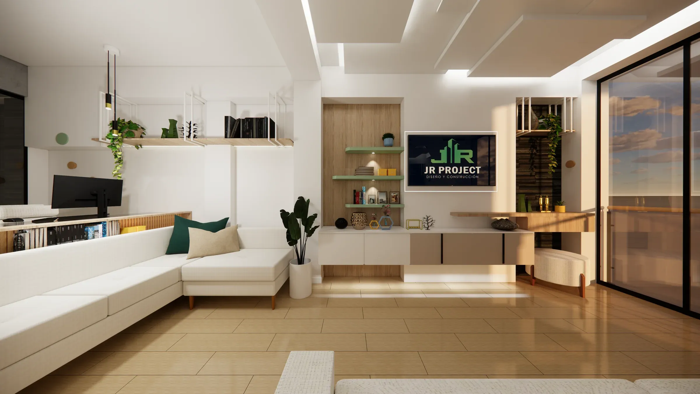Multifamiliar Los Olivos · Vista 49. Departamentos por nivel · Visualización 3D