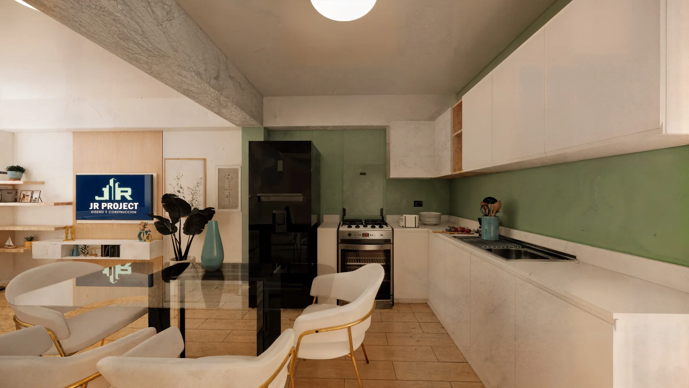 Multifamiliar Los Olivos · Vista 99. Departamentos por nivel · Visualización 3D