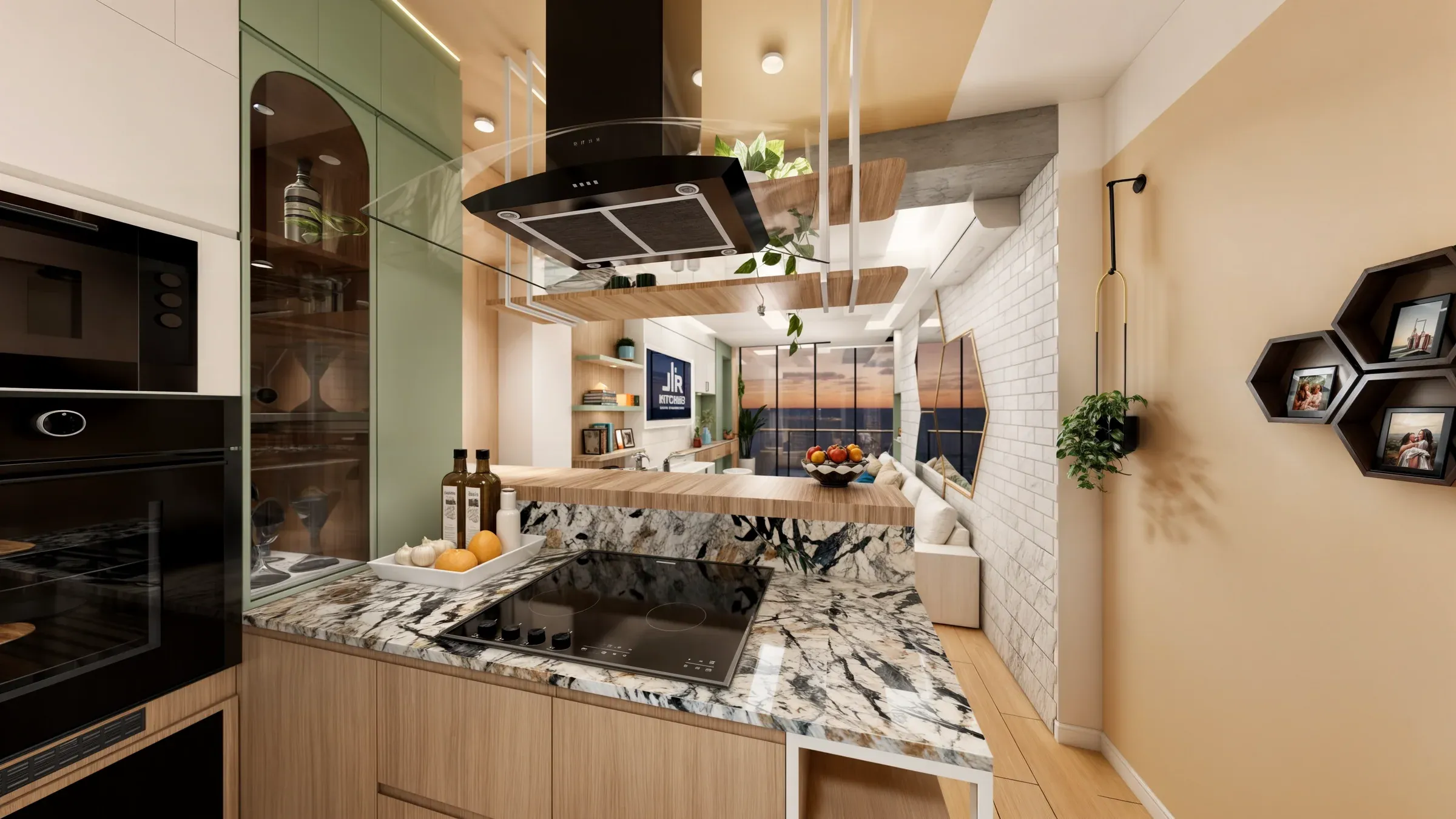 Multifamiliar Los Olivos · Vista 76. Departamentos por nivel · Visualización 3D