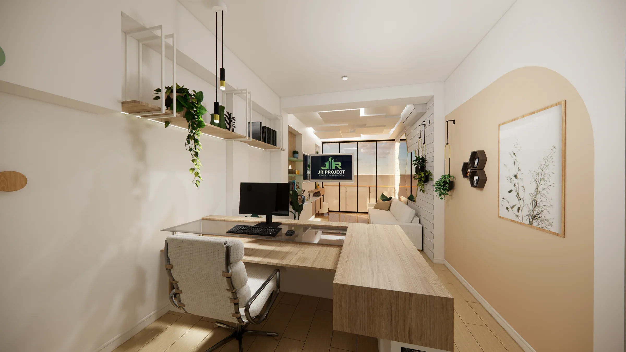 Multifamiliar Los Olivos · Vista 44. Departamentos por nivel · Visualización 3D