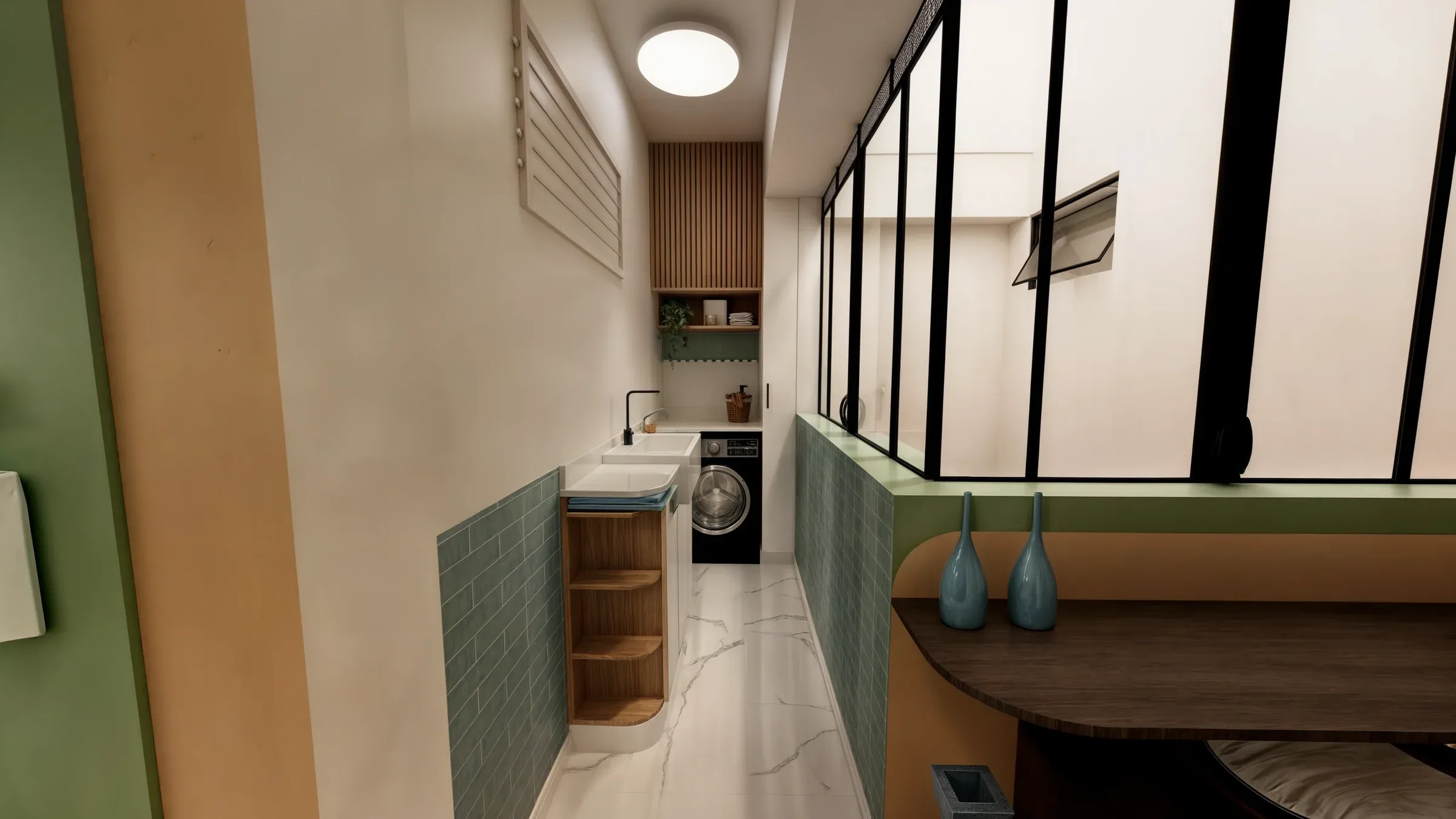 Multifamiliar Los Olivos · Vista 26. Departamentos por nivel · Visualización 3D